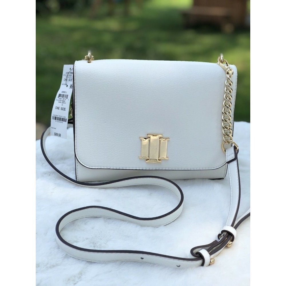 Inc White Crossbody Bag Women Style Faux Leather